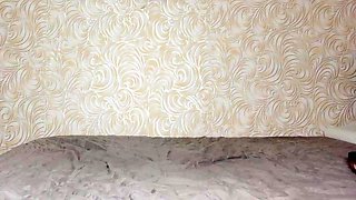 Hot blonde glamour babe solo plays to pleasure her hot body