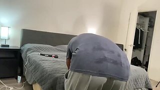 Mini Stallion Teen Ebony BTS - Huge Dildo & Squirt Action