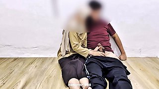 Hijab Girl Dates Gym Teacher In Class After Scouting