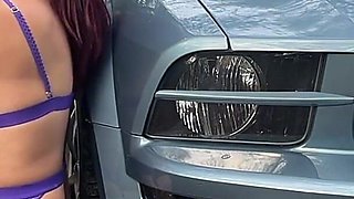 Babyfantasy83 - Baisee Comme Une Chienne Sur Sa Mustang Apres Le Shoot