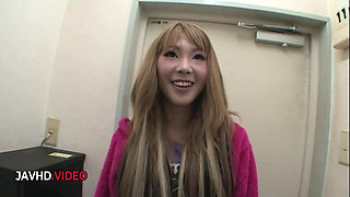 Saki Oshiro Gives POV Blowjob in Bathroom then Bounces Hardcore on Hard Cock