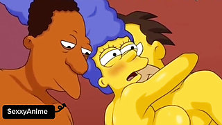 Marge Simpson sexy hot