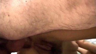 When I suck my husband's shaft and cum in my face