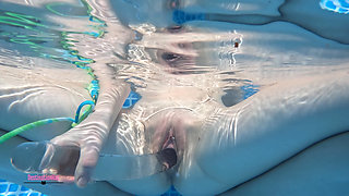 Underwater Dildo and Cream