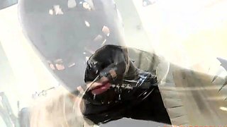 gentle fetish anal actions with latex and bdsm