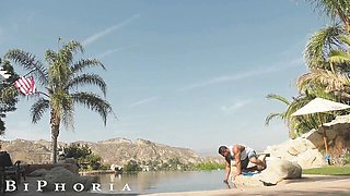 Big tits sex with perky Zoey Foxx and Draven Navarro from Biphoria
