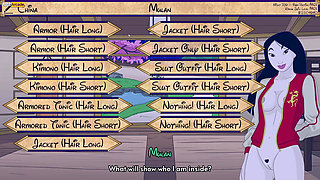 Park After Dark Game Play - Mulan Sex Animation Collection [18+] Porn Game