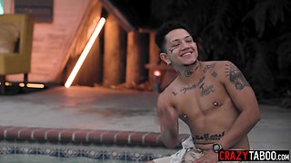 Sensual black lesbian licking ebony snatch