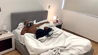 Curvy Latina Stepsister Gets Filled with Cum by Her Stepbro - BTS