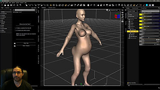 Building the Leticia Scene Body Morphing Part 2 (Blender based)