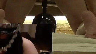 Hot Teen Has a Threesome with Cock and a Bigger Bang Fucking Machine