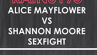 Rain0195 Alice Mayflower Vs Shannon Moore Sexfight