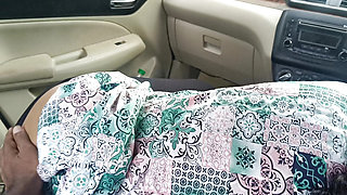 office manager enjoying hot Romance with married colleague inside car part 3