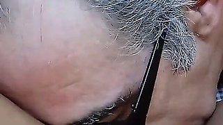Old Man Suck Young Pussy - I Suck Her Cum Into My Mouth