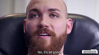 Mr Big's Tantalizing Secretary Sparks Passion in German Office