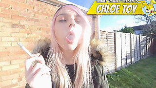 Chloe Toy, Smoking Hot - Pretty Teen Smoking Fetish