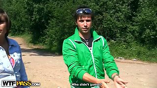 Our student are going to make a public outdoor fucking