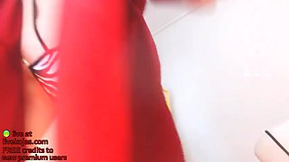 Korean camgirl teasing with her sexy body: Big Tits, Amateur  Babe Porn