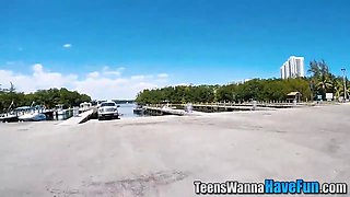 Face spermed teenage
