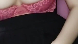 My Step Sister Plays with Her Pussy Before Going to School