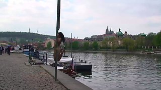 Small titted babe Lauryn May takes