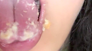A Giantess Gets You in the Fridge at Dessert Time