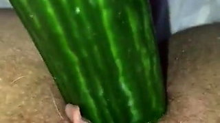 Cucumber fuck