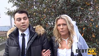 Debt4k. brazen guy nails another mans bride as the only way to delay debt