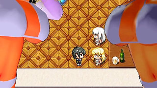 Girl Beats Hero 2 Sharifa and Nathifa(boko877)