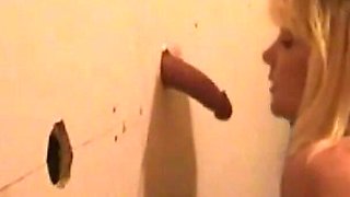 Real Amateur MILF at Her 1st Gloryhole