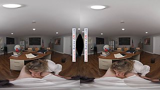 Kayla Paige gets her fake tits and tight pussy wrecked by Sam Shock's massive cock