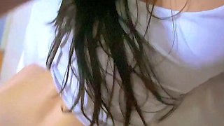 Big-Ass Colombian Teen Takes Milk and Cock