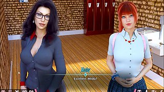 Hentai anime fun with cartoon moms and sexy adventures