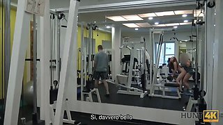 Hunt4k. naive fitness bunny has porn with rich masculine instead