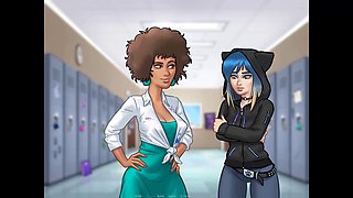 Crazy school girls in summertime saga episode