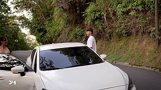 Unusual chick asks me to boink her sans a protection outdoors - Danner Mendez & Iris Rodriguez