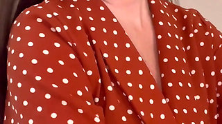 Naughty Neighbour Thanks You for Your Help by Stripping