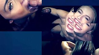 Busty Babe Loves Deepthroating Cock At The Gloryhole