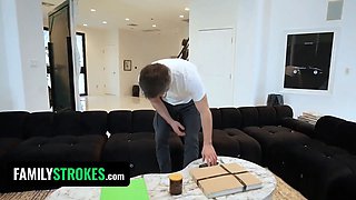 Fired and uncontrollable: mike gets even by hardcore his boss's wifey and stepdaughter