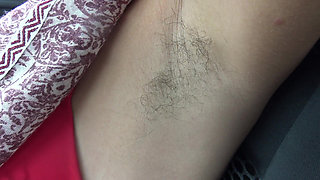 Real Public Sex in Turkey with Hairy Armpit Turkish Cuckold Wife