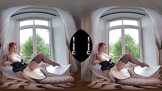 Margarita Teen Virtual 3D Strip On The Window - FeelMeVR