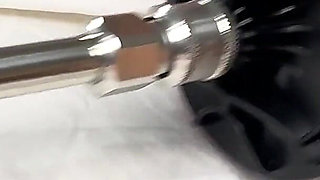 Sultry Pinay MILF's Intense Fuck Machine Orgasm - Lexxi Wett