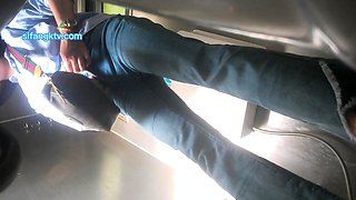 Horny fat arab housewife fingered on amateur hidden cam