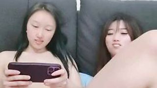 Two chinese  masturbation