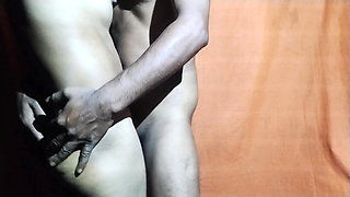 Sasur ji grabbed her from behind sucked