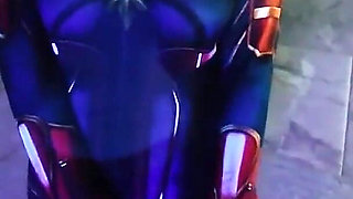 Captain Marvel Alien Gangbang