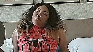 Spider Woman Muscle and Foot Worship