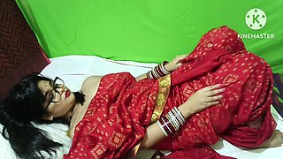 Virgin Indian Aunty Bhabhi First Night with Her Brother in Law