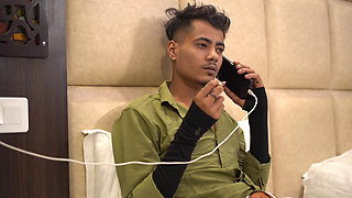 The hotel staff acted rudely Hardcore sex Tejaswani