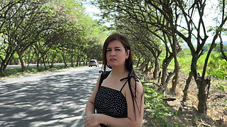 Latina Is Unfaithful to Her Truck Driver Husband for Leaving Her Lying on the Road